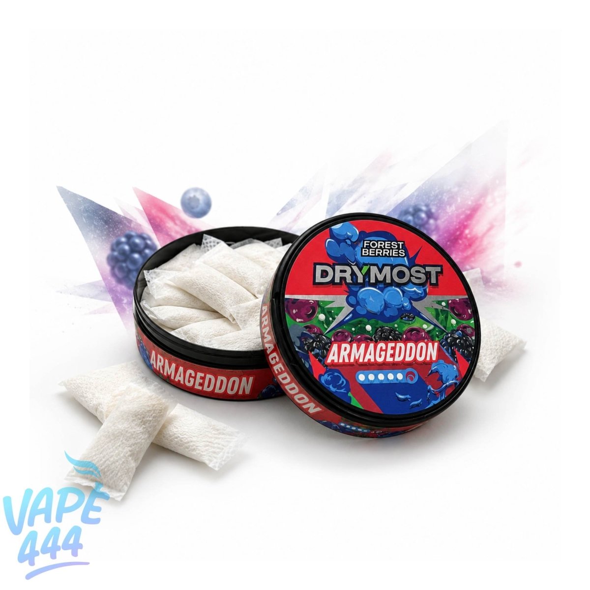 DRYMOST Snus – Armageddon – Box of 22 Pouches | 36mg DRYMOST