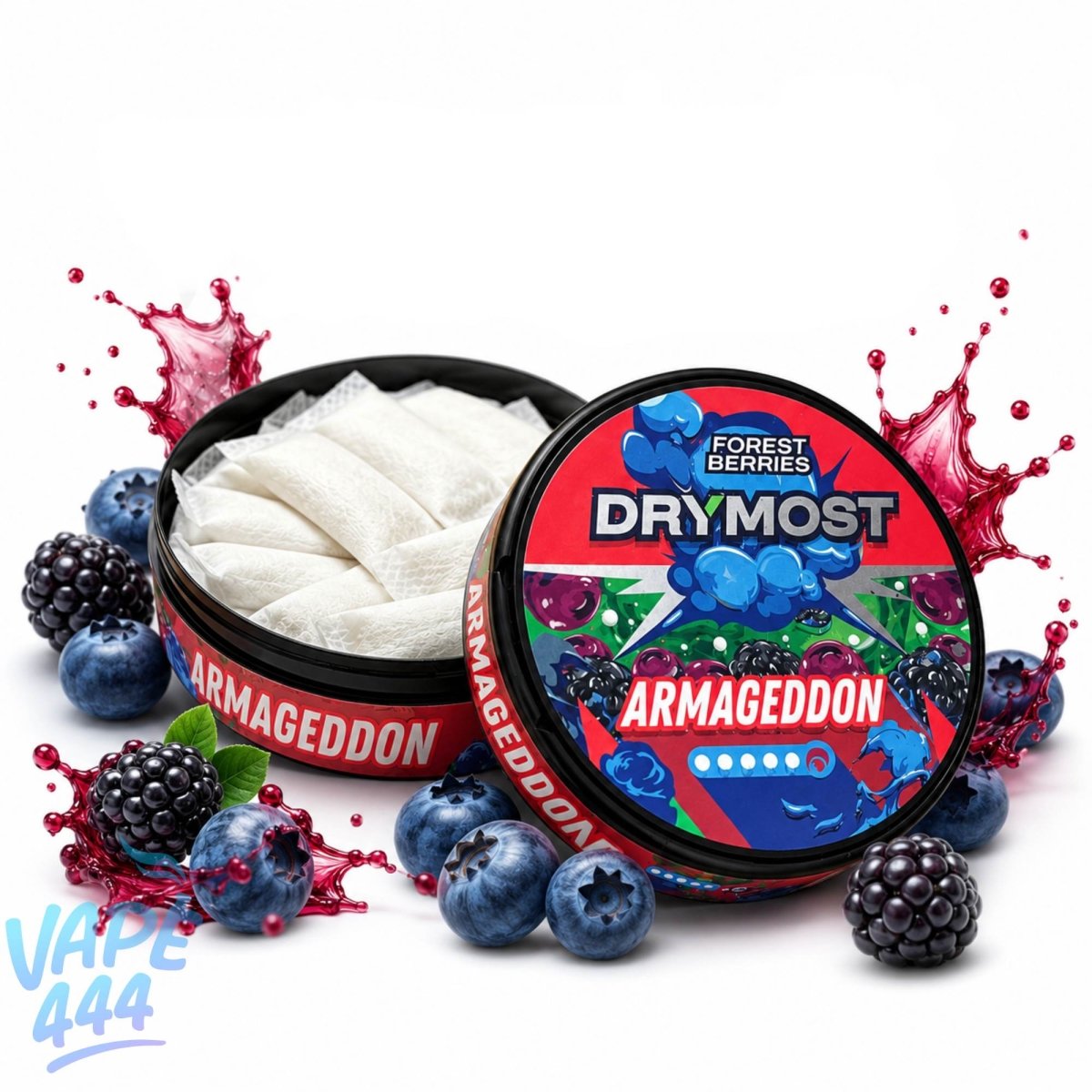 DRYMOST Snus – Armageddon – Box of 22 Pouches | 36mg DRYMOST