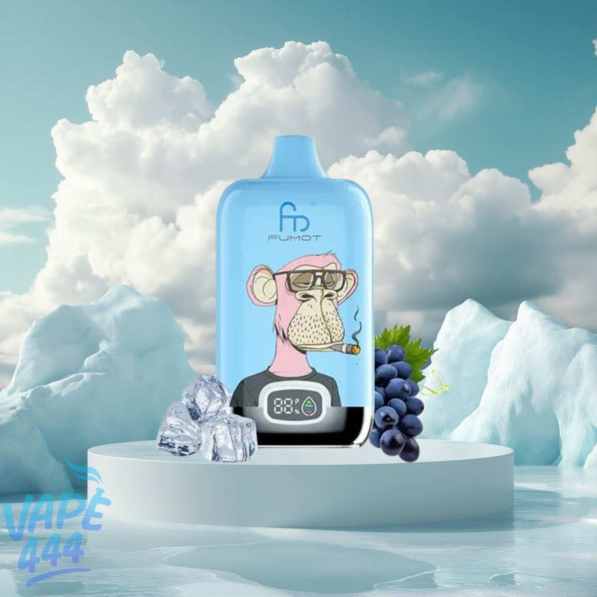 Fumot – Digital Box 12K – Disposable Vape – 2% Nicotine Fumot