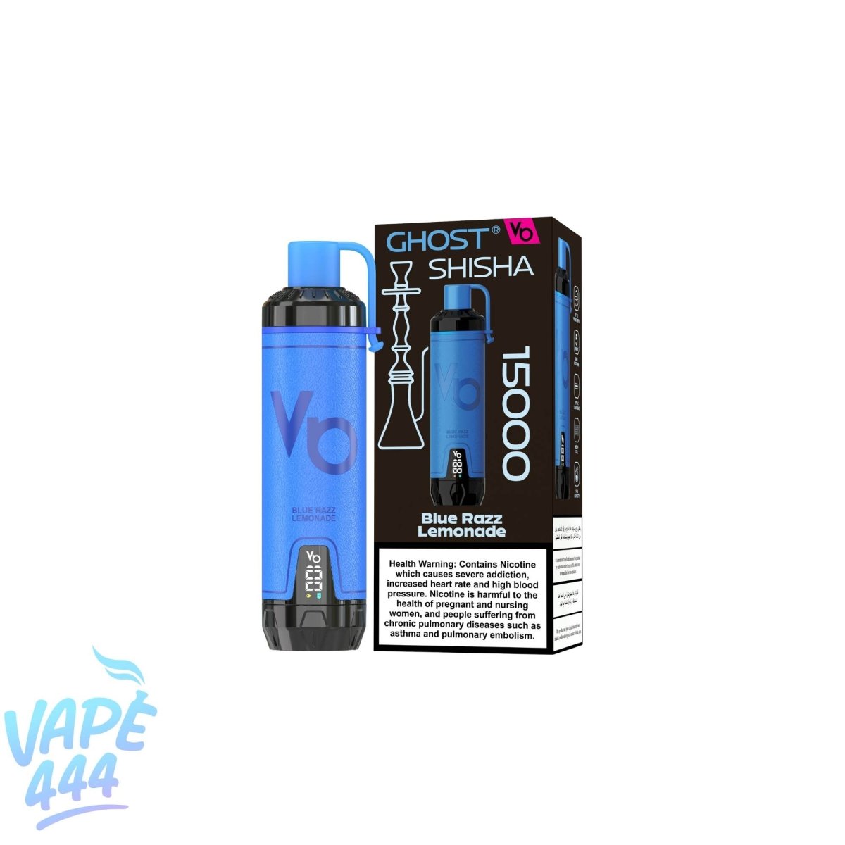 Ghost – Shisha 15K – Disposable Vape – 0.5% Nicotine GHOST