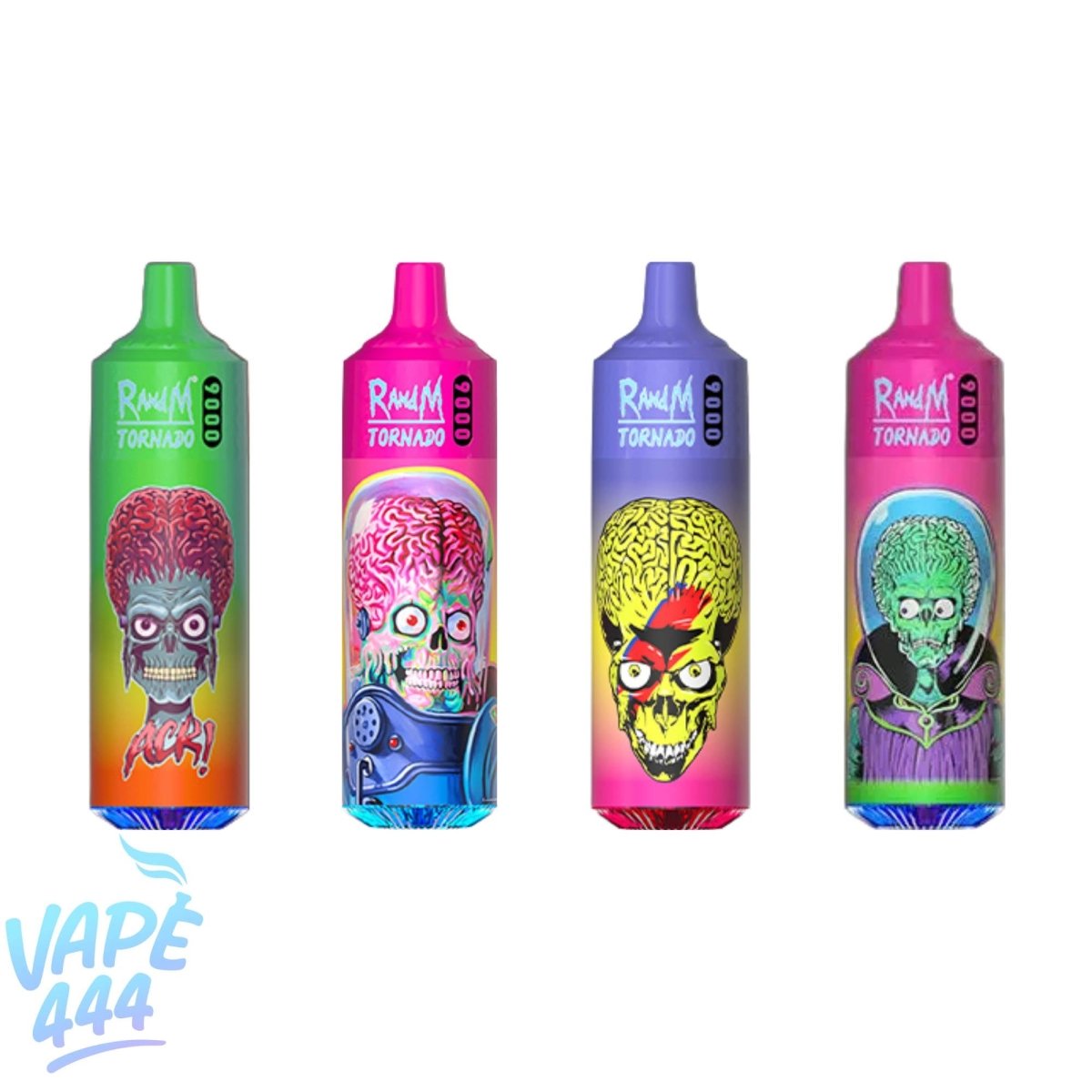 RAndM - Tornado 9K - Puff / Vape Jetable - 2% Nicotine