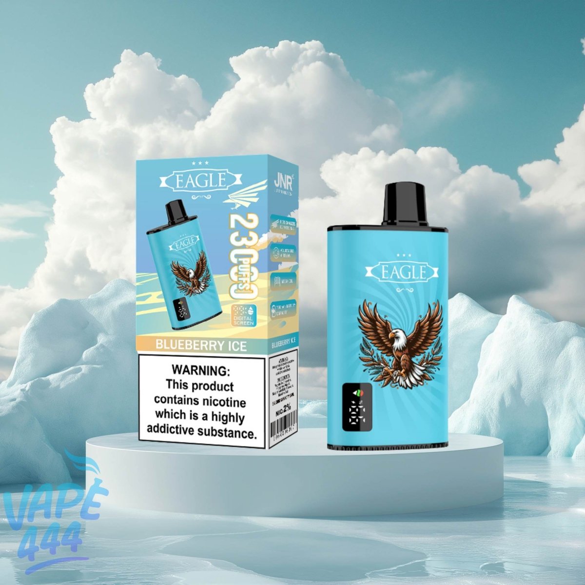 JNR - Eagle 23K - Wegwerp Vape - 2% Nicotine