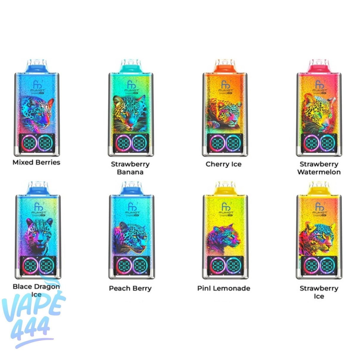 Fumot – Leopard 40K – Disposable Vape – 2% Nicotine Fumot