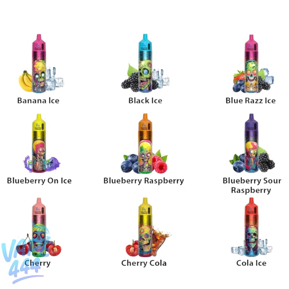 Fumot - Tornado 30K Music - Puff / Vape Jetable - 2% Nicotine Fumot