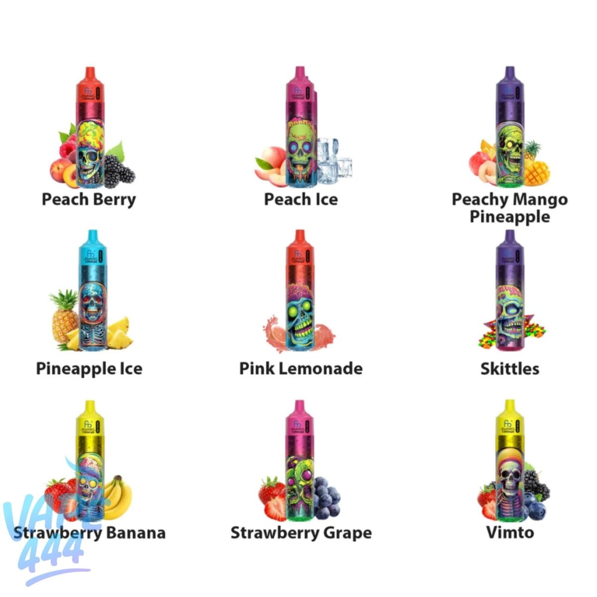 Fumot - Tornado 30K Music - Puff / Vape Jetable - 2% Nicotine Fumot