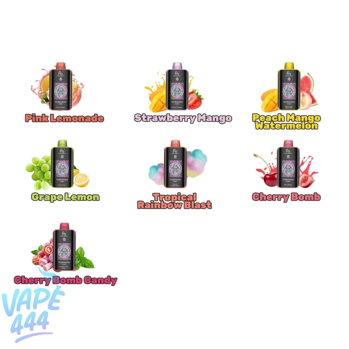 Fumot – Tornado 25K – Disposable Vape – 2% Nicotine Fumot