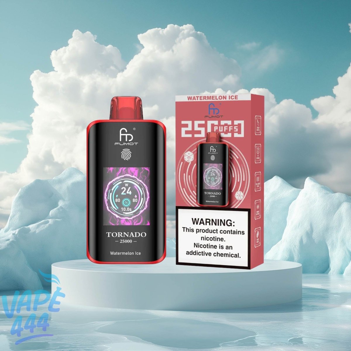 Fumot – Tornado 25K – Disposable Vape – 2% Nicotine Fumot