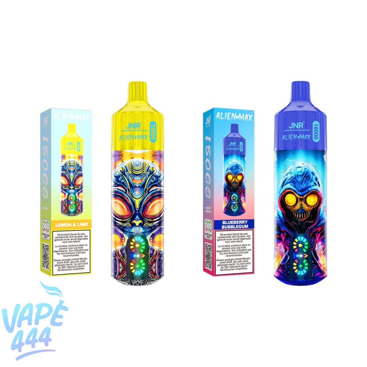 JNR - Alien Max 18K - Puff / Vape Jetable - 2% Nicotine JNR