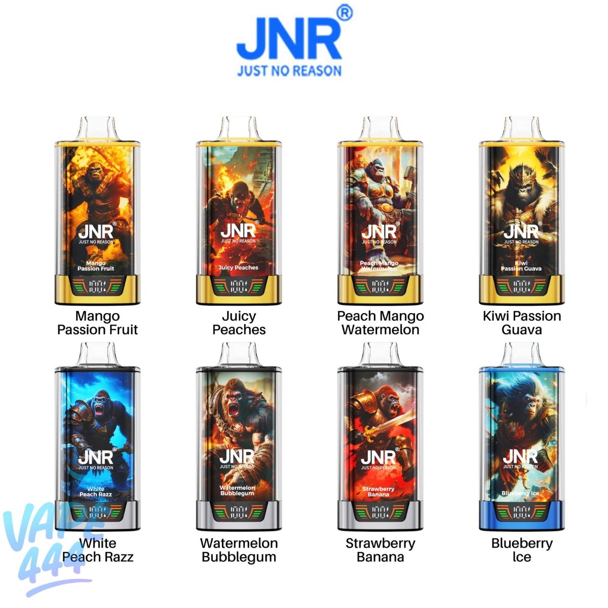 JNR - RageGorilla 55K - Disposable Puff/Vape - 2% Nicotine 
