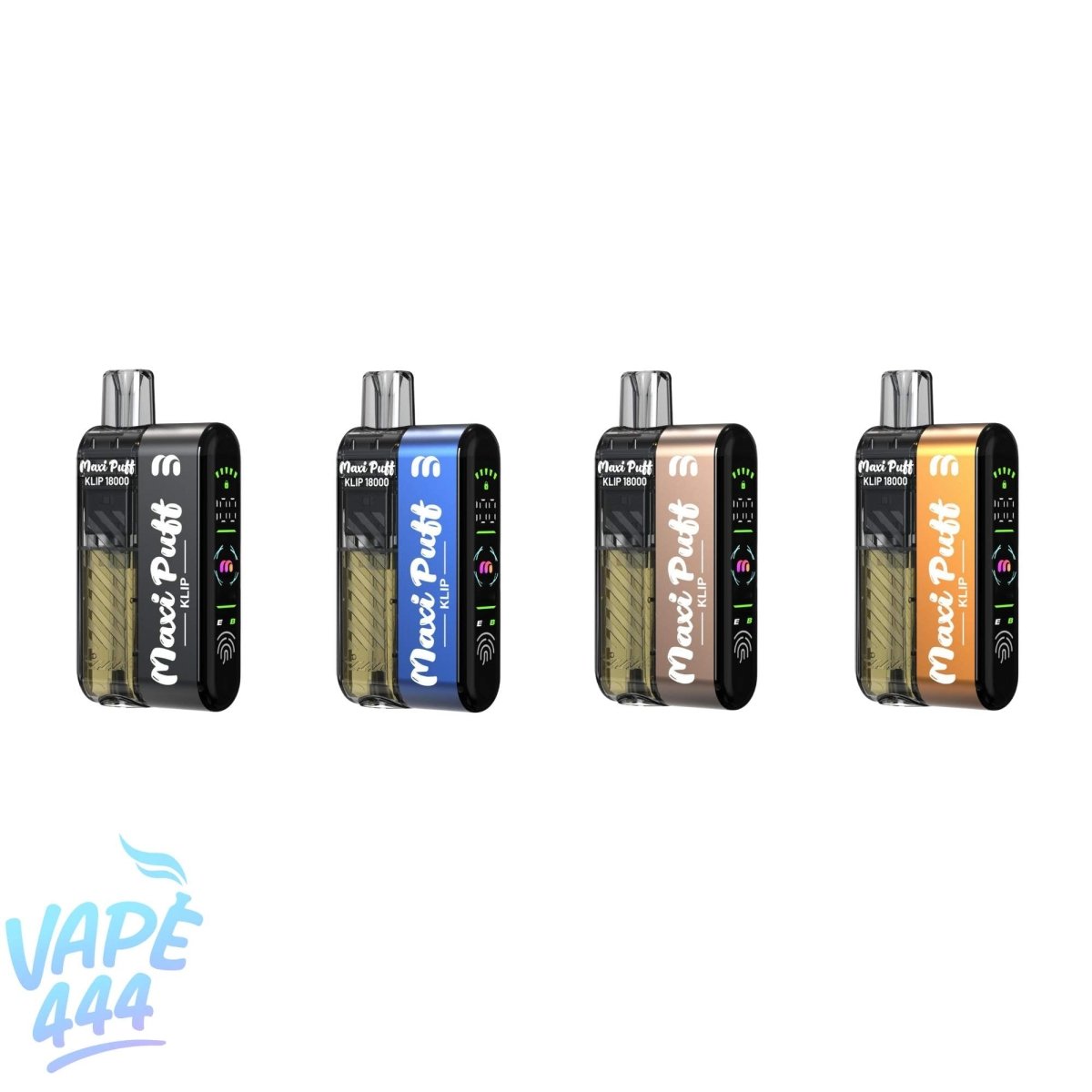 Maxi Puff Klip 18K Pod rechargeable 0 % de nicotine Vape444 Maxi Puff Klip 18K Pod rechargeable 0 % de nicotine Vape444