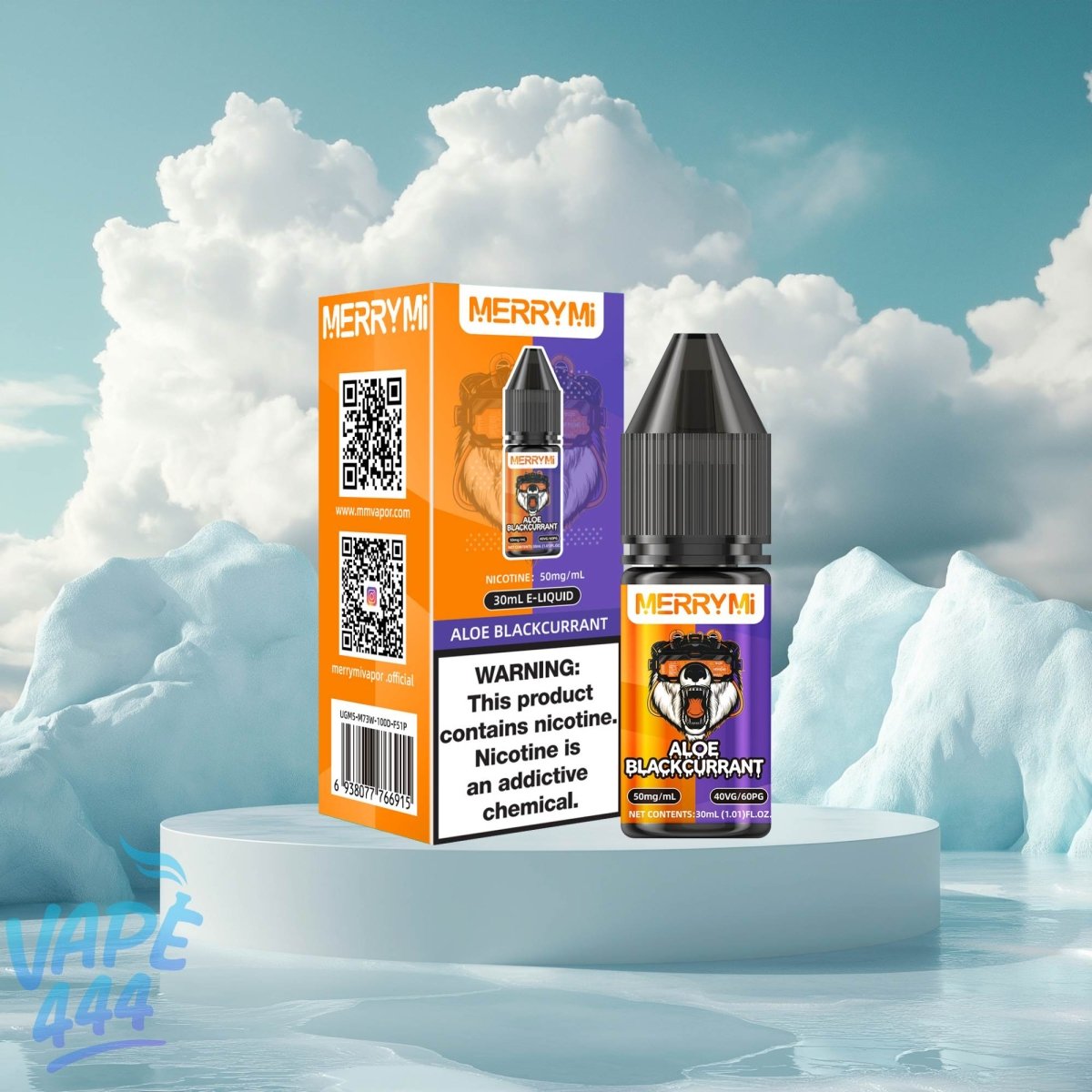 MerryMi E-Liquid 30ml - 5% Nicotine - Nicotine Salt E-Liquid Merry-MI