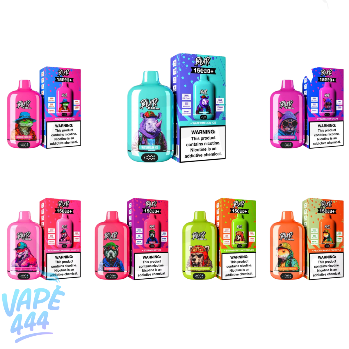 Blur 15000 – Disposable Vape 2% Nicotine