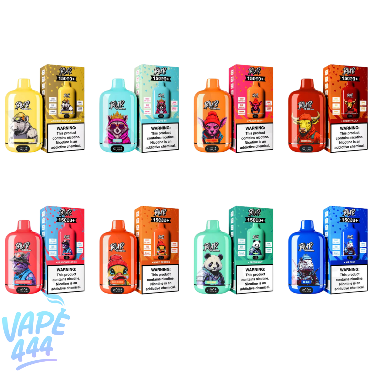 Blur 15000 – Disposable Vape 2% Nicotine