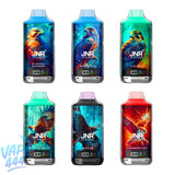 JNR vape pods met kleurrijke vogelillustraties verschillende smaken online vape kopen VAPE444